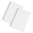 thumbnail image 2 of Blank Notebooks Spiral Notebook Set Minimalist Design Daily Use Multi 21x14.5cm 2Set, 2 of 3