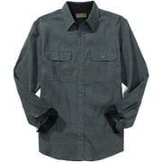Big Men's Long Sleeve Flannel Shirt