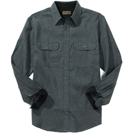 Big Men's Long Sleeve Flannel Shirt