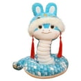 thumbnail image 1 of Mascota de peluche de serpiente Juguete lindo | Figura del Año de la Serpiente | Adorno decorativo suave | Decoración coleccionable para el hogar | Adorable exhibición colgante o de mesa | Idea de, 1 of 1