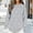 Grey, variant on ISUHAZBO Womens Knit Pullover Sweater Polka Dot Crew Neck Long Sleeve Sweater Basic Casual Daily Wear Loose Fit Fall Winter Clothes M