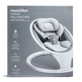 thumbnail image 3 of Munchkin Balançoire pour bébé légère compatible Bluetooth avec balancement naturel dans 5 gammes de mouvement, télécommande incluse, 3 of 9
