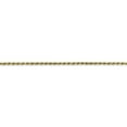 thumbnail image 4 of 10k Yellow Gold 1.5mm Sparkle-Cut Rope Chain Necklace - 3.7 Grams - 24 Inch - Lobster Claw, 4 of 4