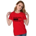 thumbnail image 3 of Sarcasm Loading Please Wait Womens Slim Fit Graphic Tee Brisco Brands L, 3 of 5
