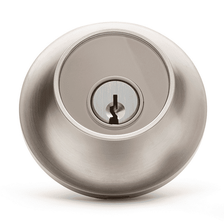 Level - Smart Lock Bluetooth Replacement Deadbolt with App/Key/Voice Assistant Access - Satin Nickel