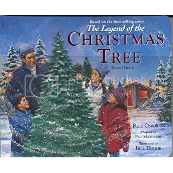 Pre-Owned The Legend of the Christmas Tree Board Book (Hardcover) by Mr. Rick Osborne, Pat Matuszak