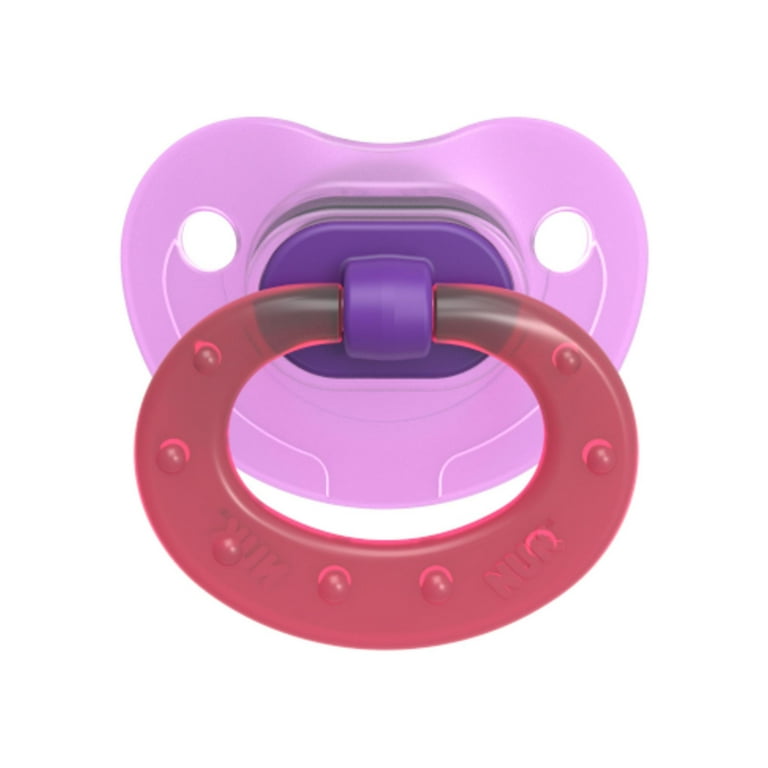Nuk translucent pacifier sales