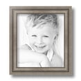 thumbnail image 2 of ArtToFrames 8x9 inch Muted Warm Silver Picture Frame, Silver MDF Poster Frame (4681), 2 of 8