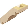 thumbnail image 5 of Ekena Millwork 3"W x 6"D x 6"H Copenhagen Rough Cedar Woodgrain TimberThane Knee Brace, Primed, 5 of 6