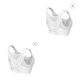 thumbnail image 2 of Greeniant S-5XLCorrector de postura Sujetador de realce para mujer Sujetador deportivo a prueba de golpes Chaleco de fitness Sujetadores Ropa Blanco S 2piezas, 2 of 6