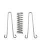 thumbnail image 2 of Outdoor Shock Absorbing Spring Dog Cable Training Leash Spring High Strength Camping Beach Tent Rope Tensioner Spring, 2 of 5