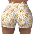thumbnail image 2 of Picia Squirrel And Leaves Printed Workout Shorts for Women Seamless Scrunch Butt Lifting High Waisted Yoga Gym Booty Running Moisture-wicking Short Pants-X-Large, 2 of 9
