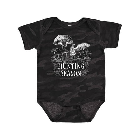 

Inktastic Hunting Season- Mushrooms Illustration Boys or Girls Baby Bodysuit