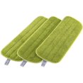 thumbnail image 1 of CUITING 3 Pcs Replacement Microfiber Pad for Universal Commercial 16.5 Inch Mop Head Flat Mop Head Wet & Dry Commercial Cleaning Refills Reusable Mop Refills Fit for Most Microfiber Flat, 1 of 7
