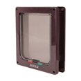 thumbnail image 1 of Smart Pet Door 4 Way Locking Security Lock ABS Plastic Dog Cat Flap Door Controllable Switch Direction Doors Small Pet Supplies, 1 of 5