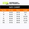 thumbnail image 5 of Men Neoprene Sauna Zipper Underbust Waist Trainer for Tummy Control Sweat Vest Workout Body Shaper with 2 Belts, 5 of 6
