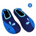 thumbnail image 1 of Botas de esnórquel para aventuras seguras junto al mar Aletas de natación azules para niños y calcetines de buceo antideslizantes, 1 of 3