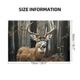 thumbnail image 2 of WYYP Deer, Trees Wooden Jigsaw Puzzle Challenging Difficult Wood Puzzles for Adults 1000 PCS, 2 of 6