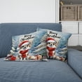 thumbnail image 2 of Merry Christmas Chihuahua Enjoys Woofmas Winter Xmas Holiday Pillow Cushion Double Sided Dog Lover Gifts Idea Throw Pillow - 02022, 2 of 4