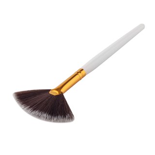 elf Cosmetics Fan Brush for Precision Application, Synthetic