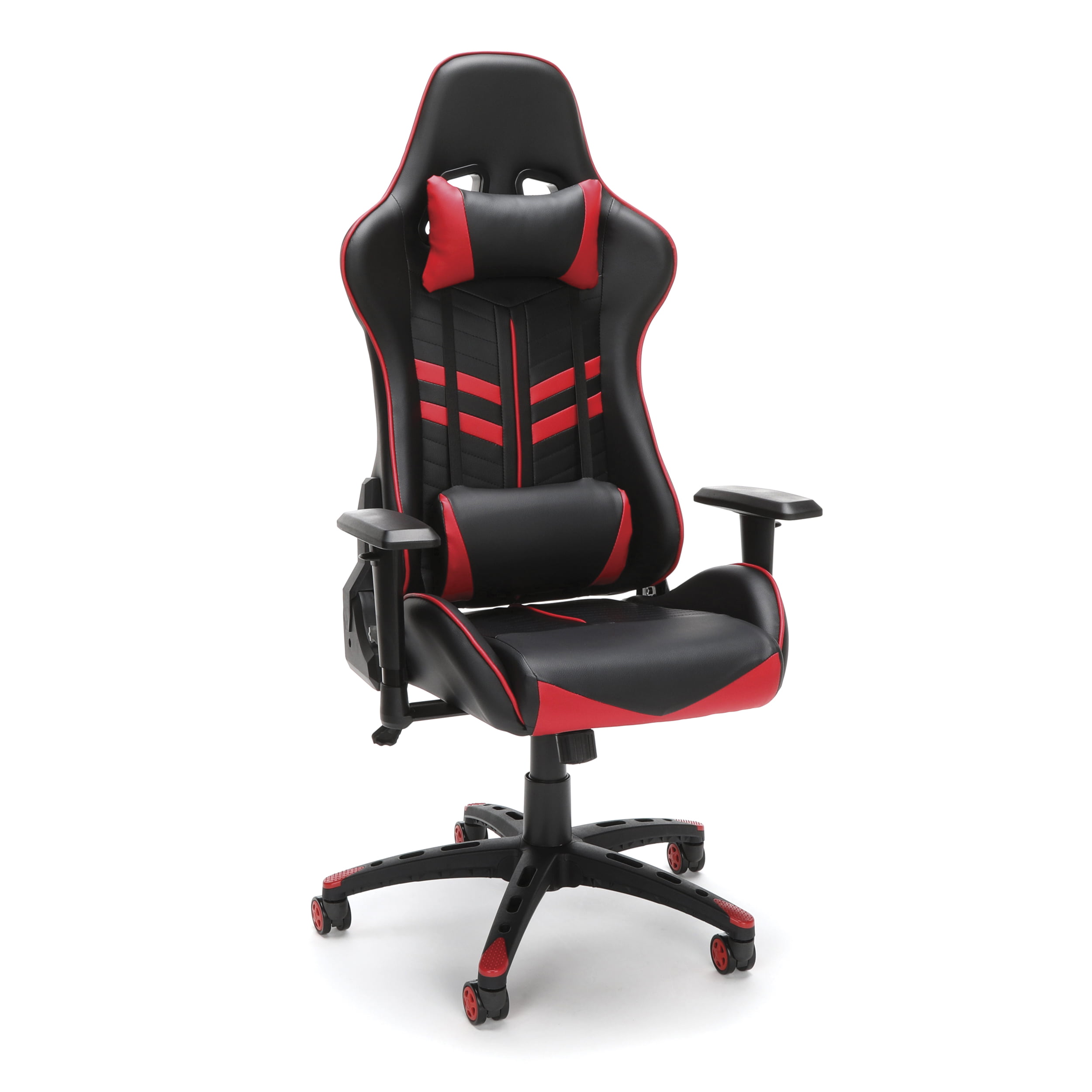 OFM Adjustable & Ergonomic Swivel Gaming Chair, Gray - Walmart.com
