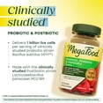 thumbnail image 4 of MegaFood Probiotic, Prebiotic & Postbiotic Gummies – Vegan – Raspberry - 30 servings, 4 of 9