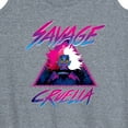 thumbnail image 3 of Disney Villains - Cruella Savage - Women's Racerback Tank Top, 3 of 5
