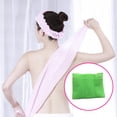 thumbnail image 3 of Naiovety Paño para la piel Toallas de exfoliantes Pulido de baño Masaje de espalda Malla Hidratante Accesorios Espuma Baño verde Suministros de limpieza para el hogar verde, 3 of 6
