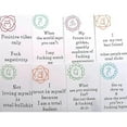 thumbnail image 2 of 16pcs Funny Affirmation Card Gift, Sweary Affirmation Cards, Positive Affirmations Cards, Swear Cards For Self-improvement, Self Encouragement Confirm, 2 of 4