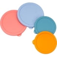 thumbnail image 1 of xianyou-VIOTIIN 2 Cup 4 Cup Silicone Replacement Lids Storage Cover for Anchor Hocking Glass Bowls (Container not Included) 4 Pack Microwave, Dishwasher and Freezer Safe, 1 of 4