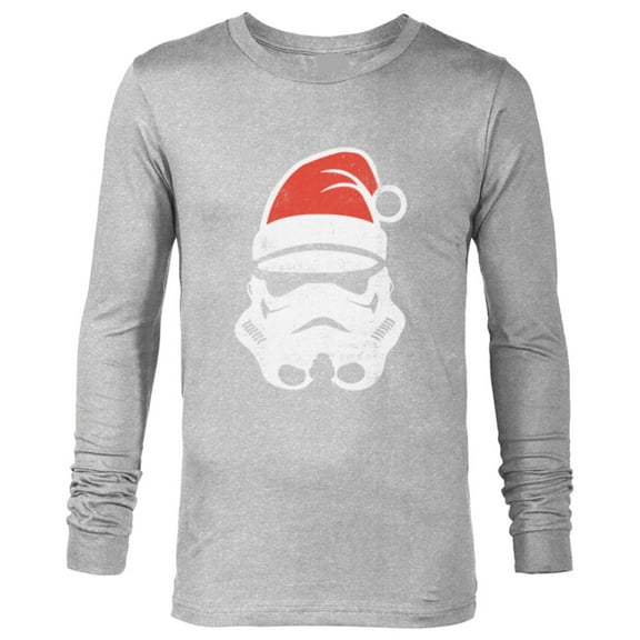 Star Wars Christmas Stormtrooper Holiday - Long Sleeve T-Shirt for Men -Customized-Athletic Heather