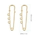 thumbnail image 2 of Pernas de broche de seguridad de 50 piezas Pins con agujeros de agujas Pins Broche para Dy Jewelry Insignia, 2 of 7