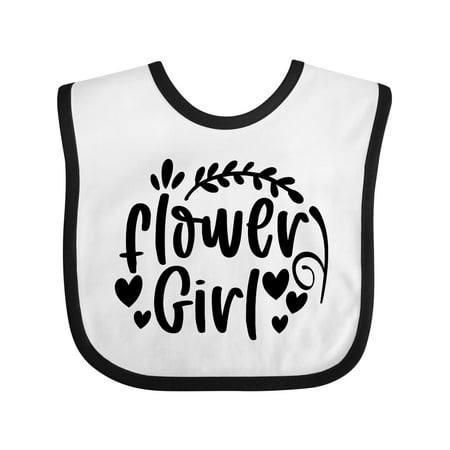 

Inktastic Flower Girl Gift Baby Boy or Baby Girl Bib