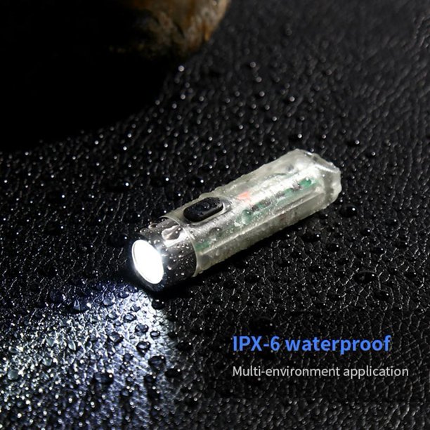 JETBeam Linterna UV LED Tipo-C Recargable Impermeable Mini Llavero Luz Wdftyju Para estrenar