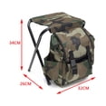 thumbnail image 2 of Silla plegable Apuakthei, taburete plegable, mochila impermeable, silla plegable portátil ultraligera para pesca, deportes, senderismo, playa, barbacoa al aire libre, camping, 2 of 4