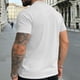 thumbnail image 3 of Tops para hombre, blusas y camisas de cuello redondo y manga corta para hombre, camisetas deportivas de secado rápido de color liso, de moda, de manga corta, ajustadas, informales., 3 of 5