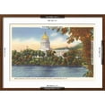 thumbnail image 5 of Art.com State Capitol, Charleston, West Virginia Art Print, Brown Frame Wall Art, 29" x 21", 5 of 5