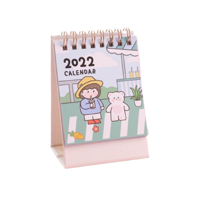 2023 Cartoon Christmas Calendar Mini Desktop Calendar Kawaii Stationery  Calendar - China Calendar 2023 and Planner with Calculator price