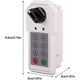 thumbnail image 2 of 6 Digit Code Combination Lock, Convenient Cam Password Cabinet Security Lock (with Key), 2 of 3
