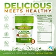 thumbnail image 5 of NOOCH IT Vegan Cashew Parmesan Cheese – 12oz | Dairy-Free, Organic, Fair Trade | Grated Plant-Based Cheese Topping & Parmesan Substitute for Pasta, Pizza, Popcorn, and Family Meals, 5 of 7