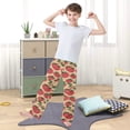 thumbnail image 5 of Wobogo Strawberry Pattern Long Pajama Pants Bottoms Soft Sleepwear with Pockets, 5 of 9