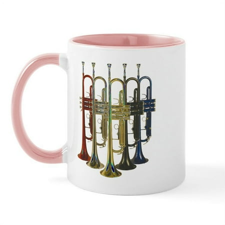 

CafePress - Trumpets Multi Mug - 11 oz Ceramic Mug - Novelty Coffee Tea Cup