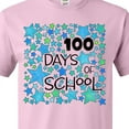 thumbnail image 4 of Inktastic 100 Days of School Stars in Blue T-Shirt, 4 of 5