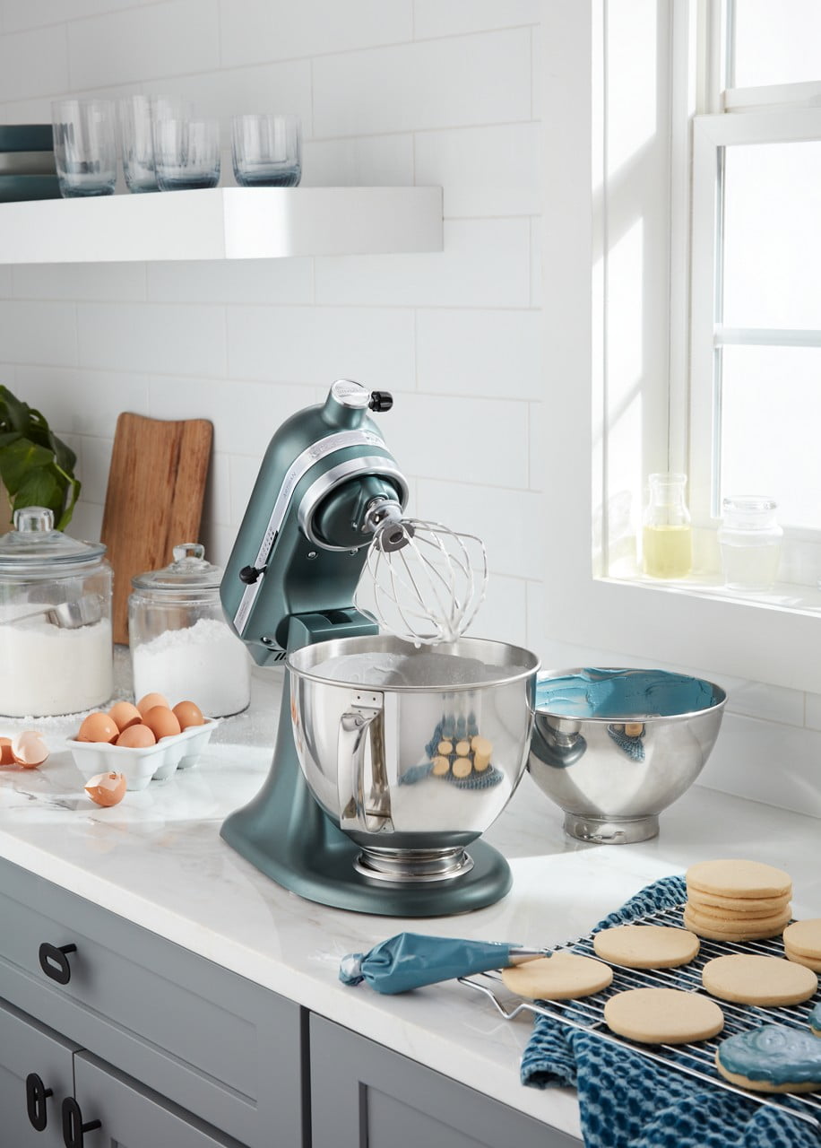 KitchenAid Artisan ホワイト ミキサー KitchenAid Artisan Series 5-Quart Tilt-Head Stand Mixer with