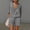 Gray#02, variant on Yteetum Linen Shorts Sets Women 2 Piece Summer Tie Front Short Sleeve Tops and Shorts Lounge Set Casual Solid Loose Lightweight Breathable Beach Vacation Cotton Linen Outfits Set