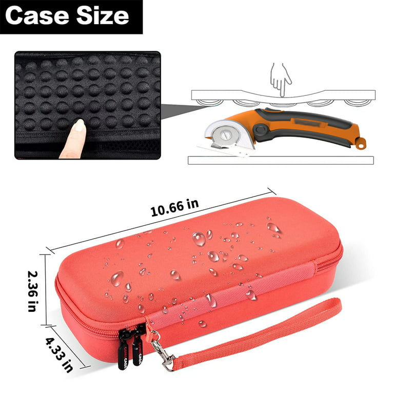 co2CREA Hard Case replacement for WORX WX081L 4V ZipSnip Cordless