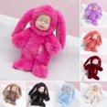 thumbnail image 3 of Cute Long Ear Rabbit Soft Bunny Doll Birthday Gift, 3 of 5