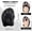 Black, variant on Swim Paddles With Adjustable Straps - Hand Paddles for Lap Swimming, Equipment for Women, Men, Children (1 Pair)