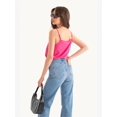 thumbnail image 2 of V Neck Spaghetti Strap Sleeveless Blouse, 2 of 5