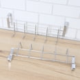 thumbnail image 6 of Over The Door Bathroom Organizer, 5-Hook Metal Door Rack Hanger, Rust-Proof Holder for towels, Shower Caddies and toiletries with Behind Door Storage for Clutter-Free Bathroom, 6 of 6